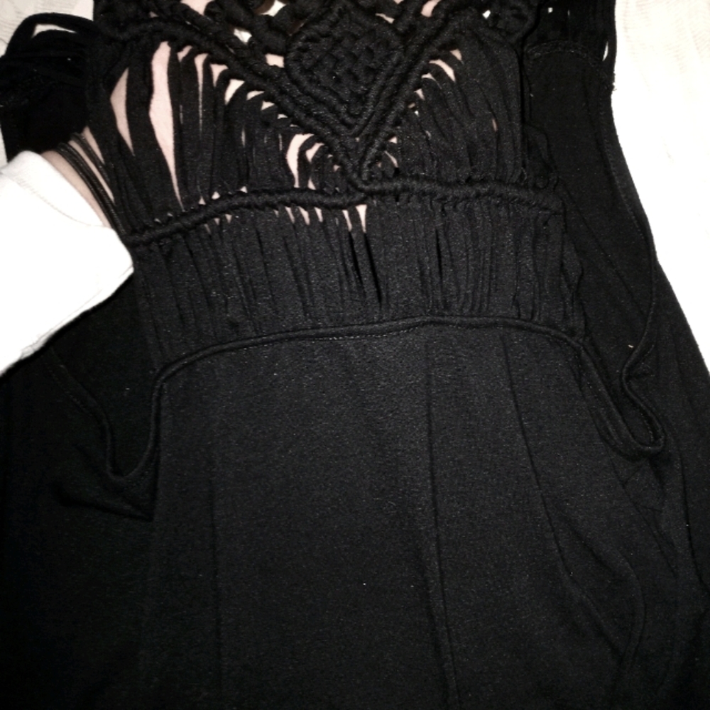 Dressy black tank